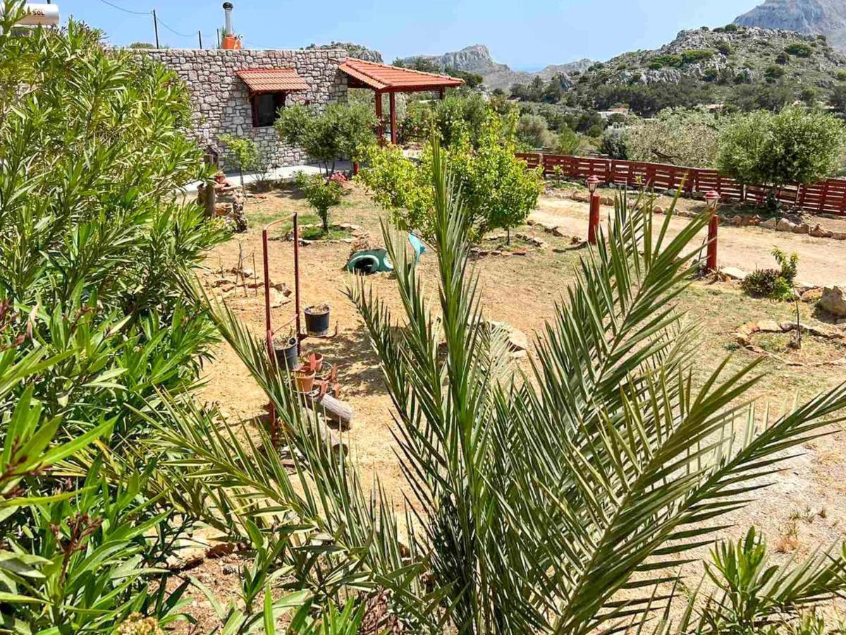 ארכאנגלוס Rhodes Traditional Cottage With Private Garden מראה חיצוני תמונה